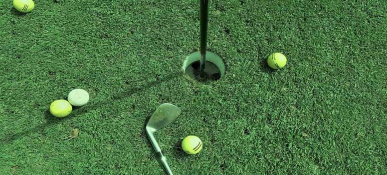 Golf Hole Close-up